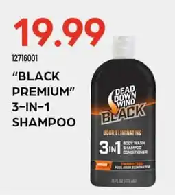 Pronature BLACK PREMIUM 3-IN-1 SHAMPOO offer