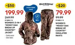 Pronature WOMEN'S 3-IN-1 MOSSY OAK BREAK UP COUNTRY JACKET offer