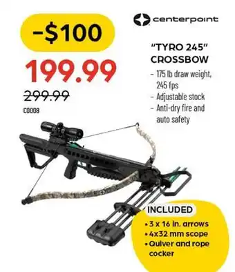 Pronature TYRO 245 CROSSBOW offer