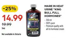 Pronature MARE IN HEAT KING BULL FULL HORMONES offer
