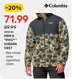 Pronature MEN'S PHG SHERPA VEST offer