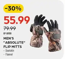 Pronature MEN'S ABSOLUTE FLIP MITTS offer