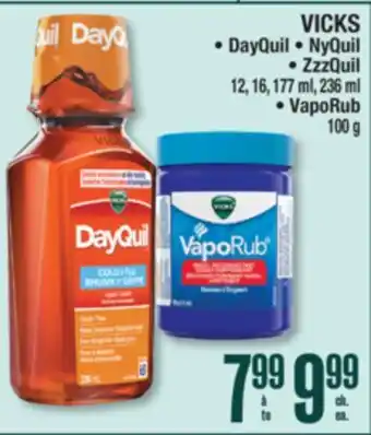 Jean Coutu VICKS offer