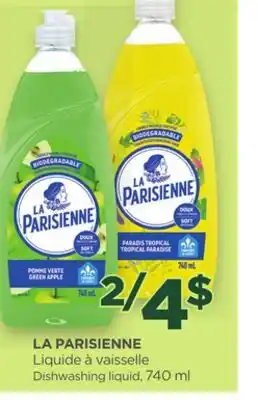 Proxim LA PARISIENNE Dishwashing liquid offer