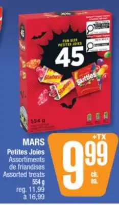 Jean Coutu MARS Assorted treats offer