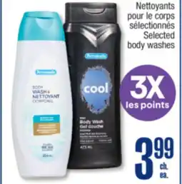 Jean Coutu PERSONNELLE Selected body washes offer