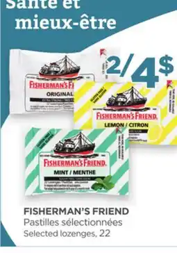Proxim FISHERMAN'S FRIEND Selected lozenges offer