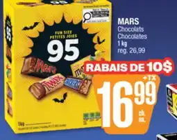 Jean Coutu MARS Chocolates offer
