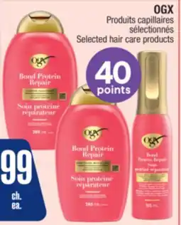 Jean Coutu OGX Selected hair care products offer