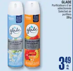 Jean Coutu GLADE Selected air purifiers offer