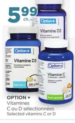 Proxim OPTION + Selected vitamins C or D offer