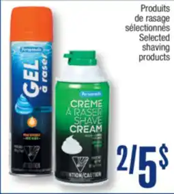 Jean Coutu PERSONNELLE Selected shaving products offer
