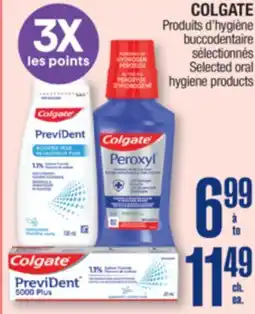 Jean Coutu COLGATE Selected oral hygiene products offer