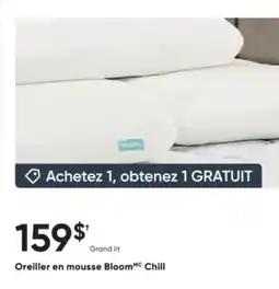 Dormez Vous Oreiller en mousse Bloom Chill offer