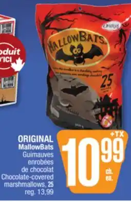 Jean Coutu ORIGINAL MallowBats Chocolate-covered marshmallows offer