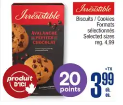 Jean Coutu Irresistible Cookies Formats offer