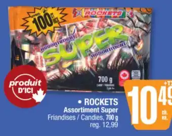 Jean Coutu ROCKETS Assortiment Super Candies offer