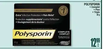 Jean Coutu POLYSPORIN • Complet • Plus • Triple offer