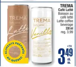 Jean Coutu TREMA Café Latté Latte coffee beverage offer