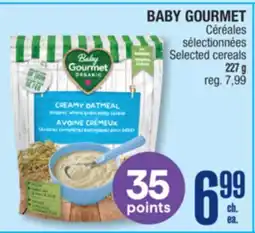 Jean Coutu BABY GOURMET Selected cereals offer
