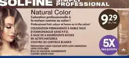 Jean Coutu SOLFINE Natural Color Professional hair colour offer