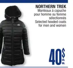 Jean Coutu NORTHERN TREK Selected hooded coats for men and women offer