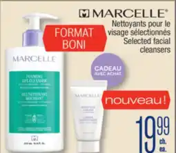 Jean Coutu MARCELLE Selected facial cleansers offer