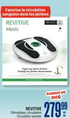 Jean Coutu REVITIVE Circulation booster offer