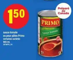 Maxi Primo Sauce tomate offer