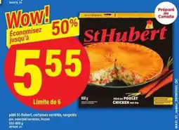 Maxi St-Hubert Chicken Pot Pie offer