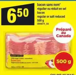 Maxi BACON SANS NOM offer