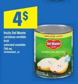 Maxi FRUITS DEL MONTE offer