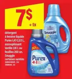 Maxi Purex et Snuggle offer