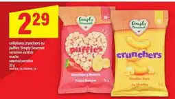 Maxi Simply Gourmet Puffies/Crunchers offer
