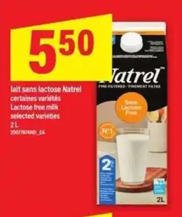 Maxi Natrel Lactose Free Milk offer