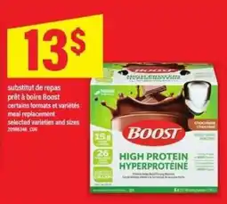 Maxi Boost High Protein Meal Replacement offer