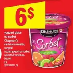 Maxi Chapman's Sorbet offer