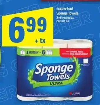Maxi SPONGE TOWELS ULTRA offer