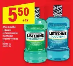 Maxi LISTERINE offer