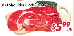 Ample Food Market Beef Shoulder Blade Steak offer