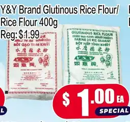 Fusion Supermarket Y&Y Brand Glutinous Rice Flour/Rice flour offer