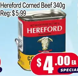 Fusion Supermarket Hereford corned beef offer