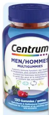Walmart Centrum multigummies offer