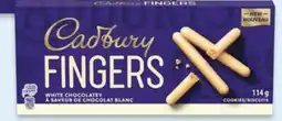 Walmart CADBURY FINGERS cookies offer