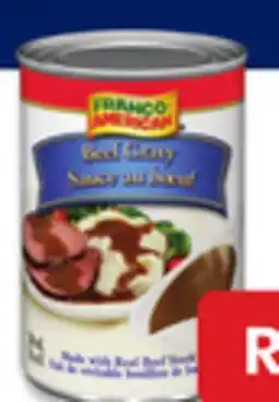 Walmart Franco-American canned gravy offer