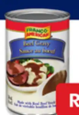 Walmart Franco-American canned gravy offer