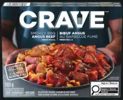 Walmart CRAVE frozen entrees offer