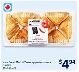 Walmart Your Fresh Market mini apple turnovers offer