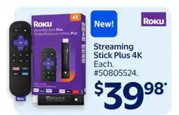 Walmart Streaming Stick Plus 4K offer