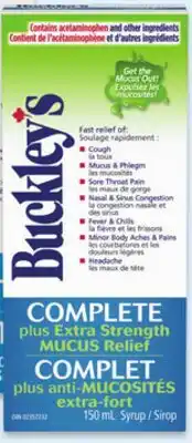 Walmart Buckley's Complete syrup offer